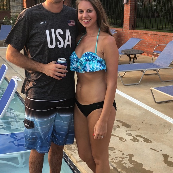 🌻❄️🍀🌸Ruffled flowered bikini top🌸🍀❄️🌻 - Picture 5 of 5